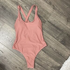 Alamae Women Dark Pink One Piece